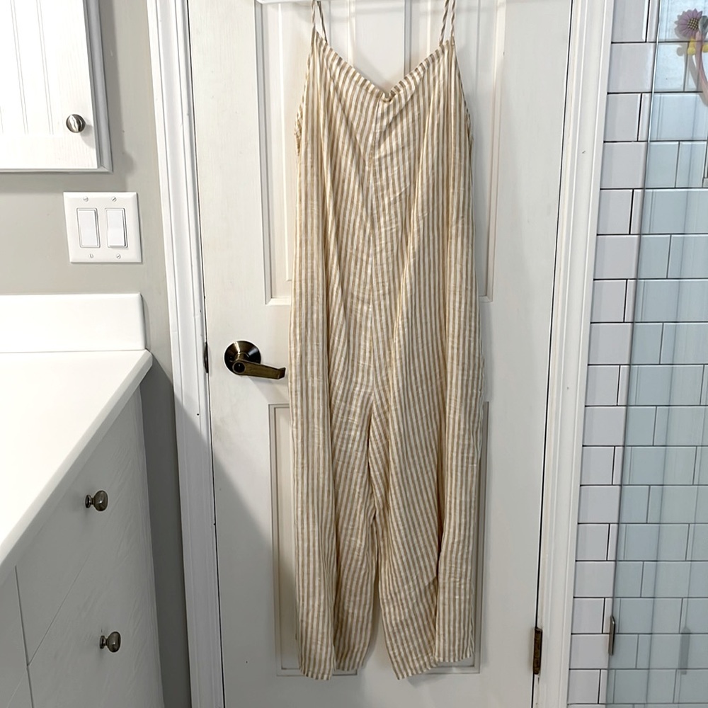 Vitamin Swim Linen Romper, Size small